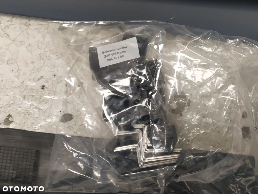 VW GOLF 8 VIII 20- DYFUZOR ZDERZAKA SPOILER DACHOWY SKRAJNY SPOILERY PROGOWE BOCZNE LEWA PRAWA DOKŁADKA ZDERZAKA PRZEDNIEGO NOWY ORYGINAŁ - 19