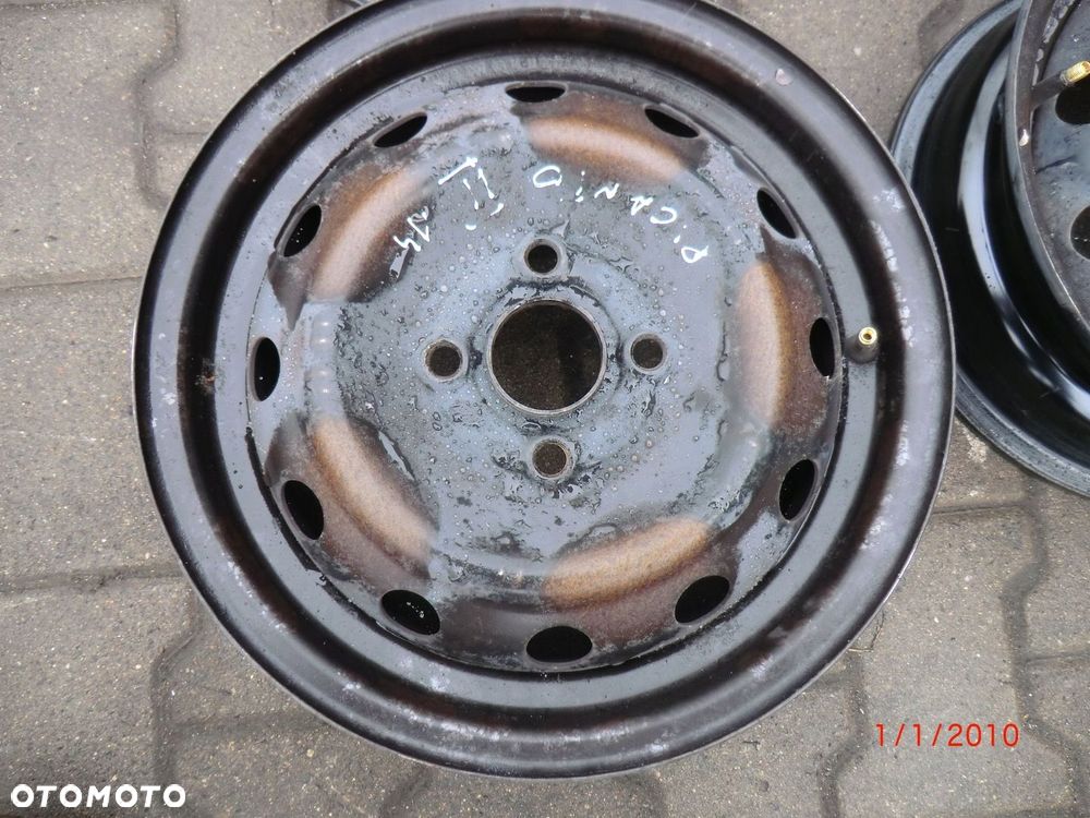 KIA PICANTO II felgi stalowe 14 4X100 ET49 komplet - 2