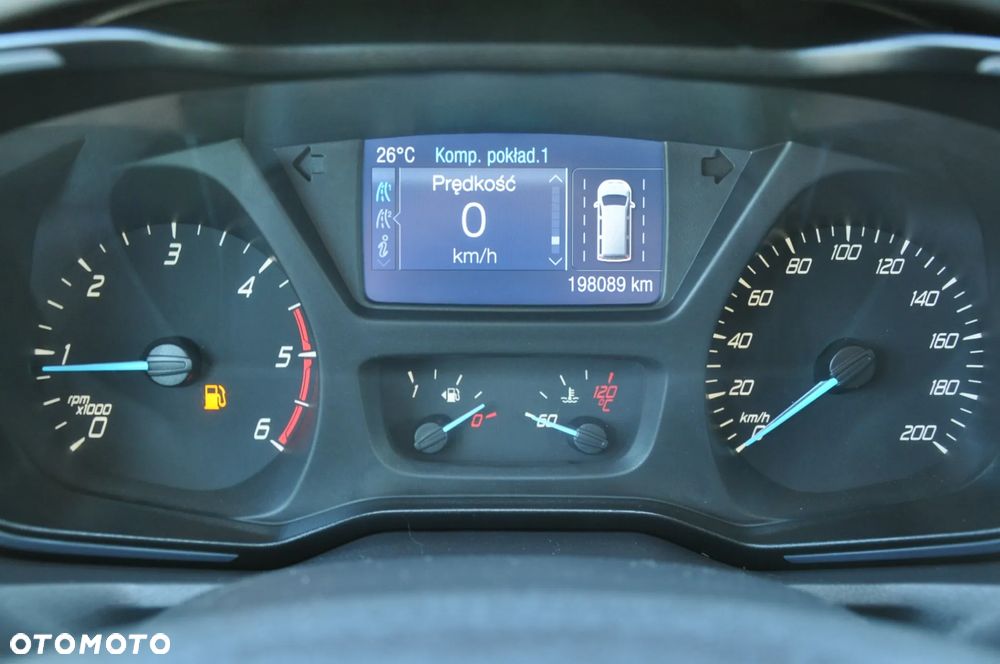 Ford TRANSIT CUSTOM 170 KM M6 Limited DCiV 290 L2 5 osobowy Brygadowy Krajowy I Właściciel Serwisowany Drzwi przesuwne z dwóch stron - 38