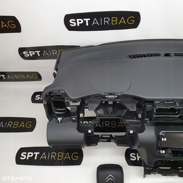 CITROEN C3 AIRCROSS DESKA ROZDZIELCZA KONSOLA KOKPIT PULPIT PODUSZKI AIRBAG AIR BAG PASY KIT SET - 2