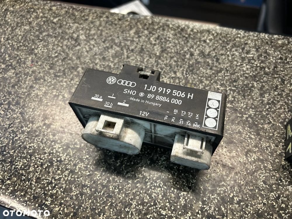 STEROWNIK MODUŁ PRZEKAŻNIK WENTYLATORÓW 1J0919506H  AUDI VW SEAT SKODA WYSYŁKA !!!! - 1