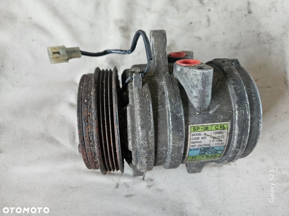 Sprężarka kompresor klimatyzacji Chevrolet Matiz Spark M200 1,0 b 720085 96406679 - 1