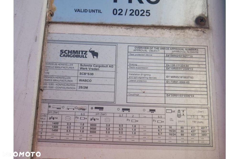 Schmitz Cargobull Trailer Reefer Flower Width & Dual Temp & Double Stock Straight - 11