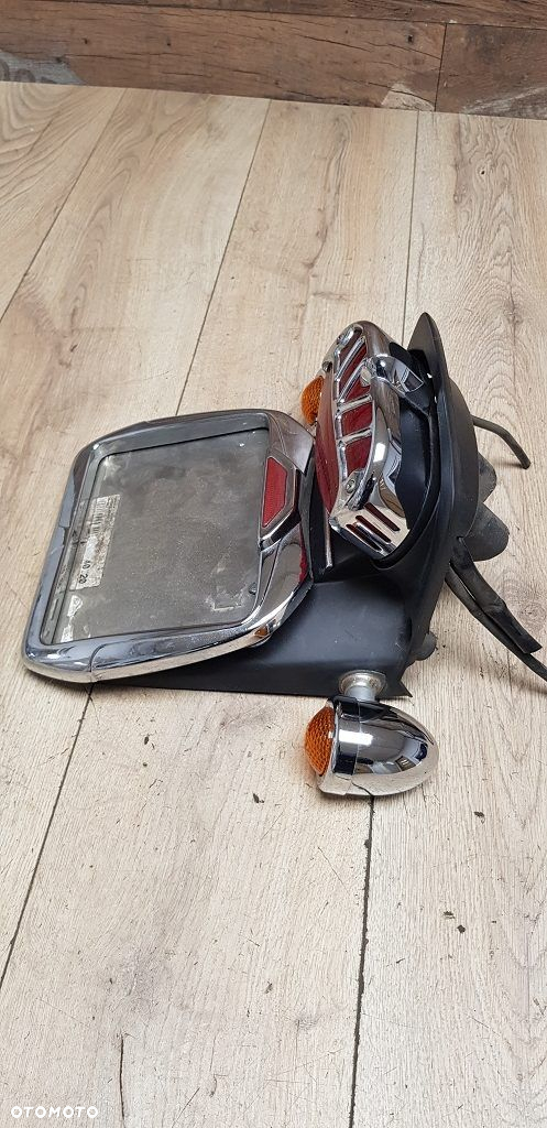 Lampa osłona chrom chlapacz kierunkowskazy Yamaha XVS650 Drag Star Custom - 8