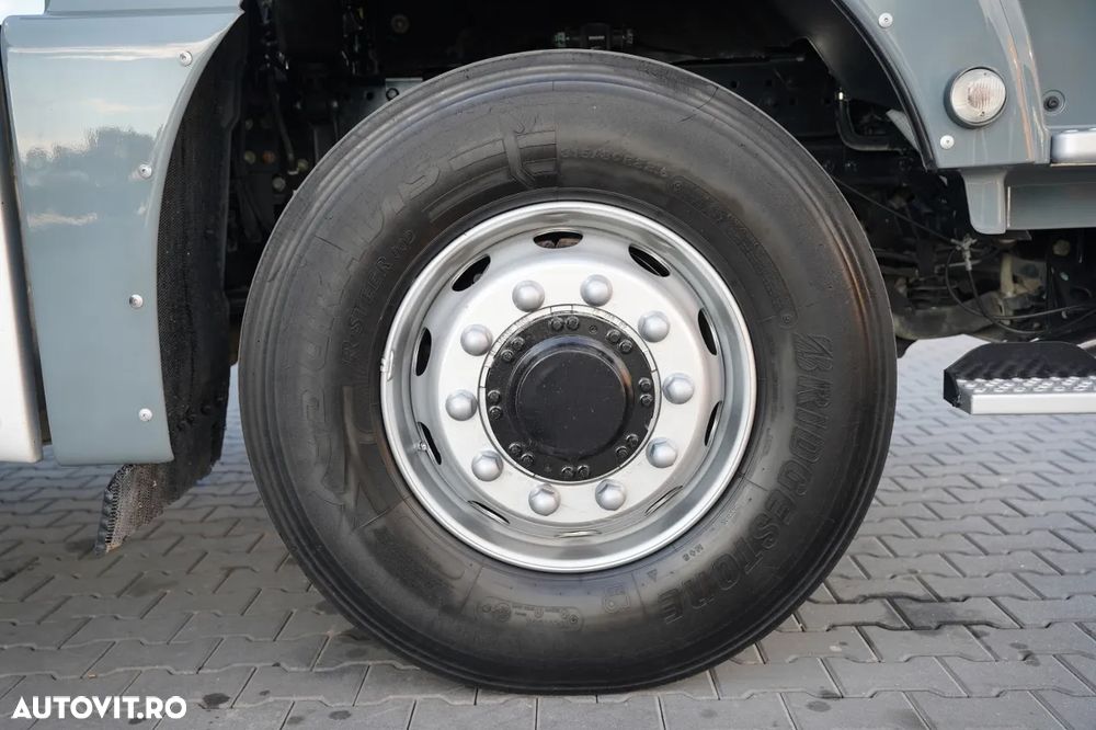 MAN TGX 18.500 / 4x4 / HIDRAULICĂ / HIDROPILARE / CABINĂ JOSĂ / EURO 6 / NAVIGAȚIE / - 20