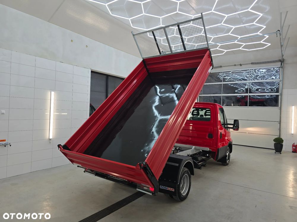 Iveco DAILY 50C15 2 Tyś km WYWROTKA 3 STRONNA ROMCAR BLOKADA MOSTU SALON POLSKA STAN NOWY NOWY NOWY - 7