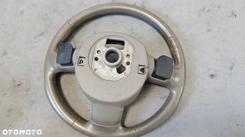 Kierownica skóra skórzana multifunkcja łopatki Audi A6 C6 2004-2008r 4F0419091AQ - 6