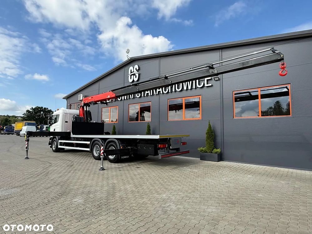 Scania Scania SCANIA G 320 // 6x2 6x4 // platforma z żurawiem FASSI F425RA.2.24 - 17