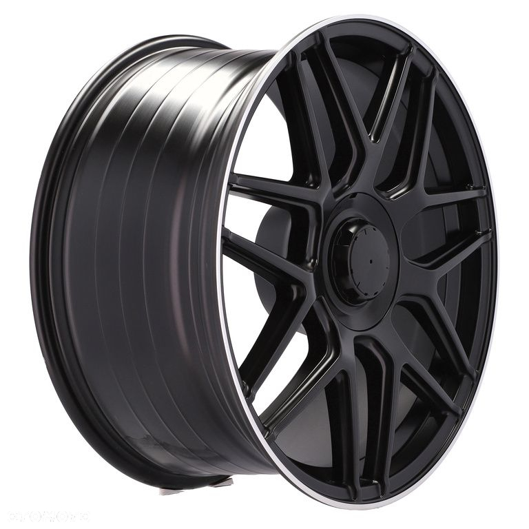 4x Felgi 22 m.in. do MERCEDES G W460 W461 W463 W464 Black AMG Style - B5318 (IN7040) - 7