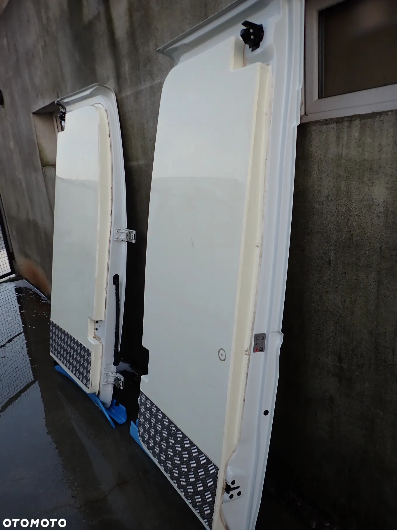 Master 3 4 Movano NV400 Drzwi Tylne Do Chłodni Białe - 5