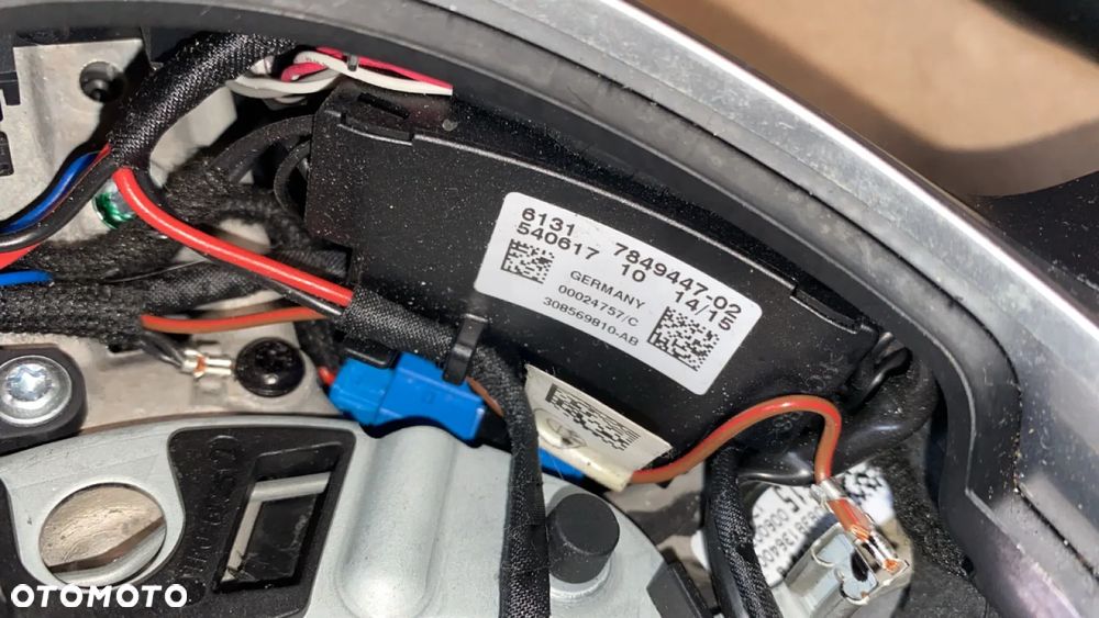 BMW F15 F16 F30 F32 F36 KIEROWNICA MULTIFUNKCJA M-PAKIET ŁOPATKI WRAZ Z PODUSZKĄ - 7