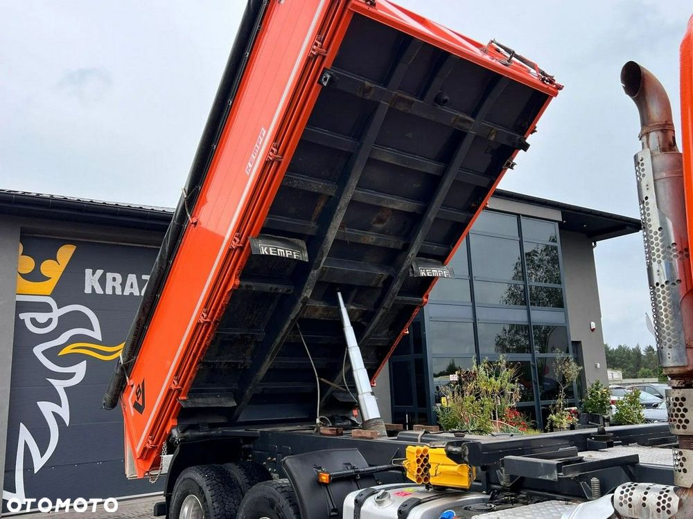 Scania r580 z Niemiec wywrot, wywrotka trój stronna, s3 kontrakt serwisowy scania kempf v8 idealny stan - 23