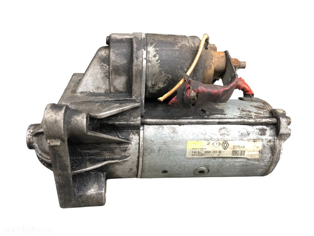 Rozrusznik 12V Renault Laguna II Scenic Megane II 1.9 DCI 8200331251 - Gwarancja Wysyłka - 1