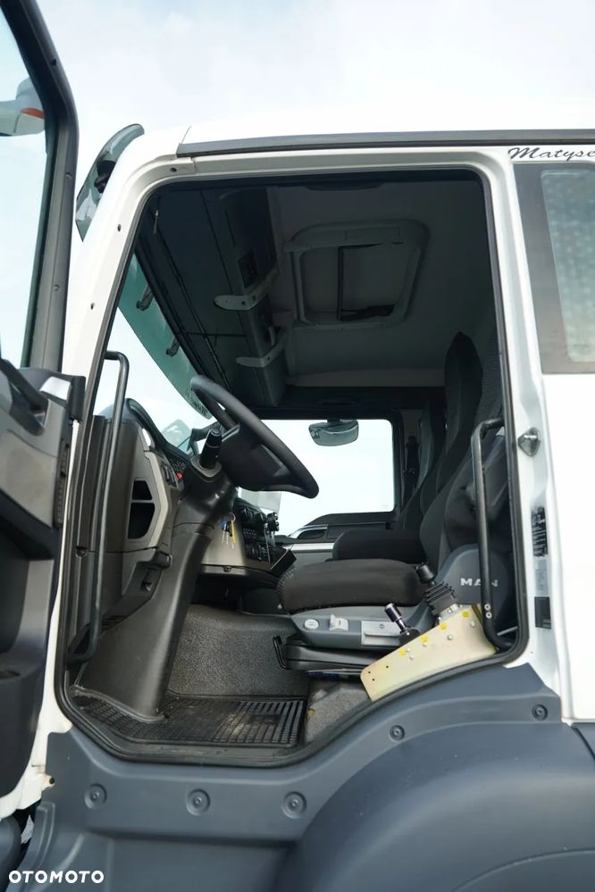 MAN TGS 26.440 / 6x6 / WYWROTKA / HYDROBURTA / BORDMATIC / + HDS PALFINGER PK 33002-EH / STEROWANIE RADIOWE / EURO 5 / - 32
