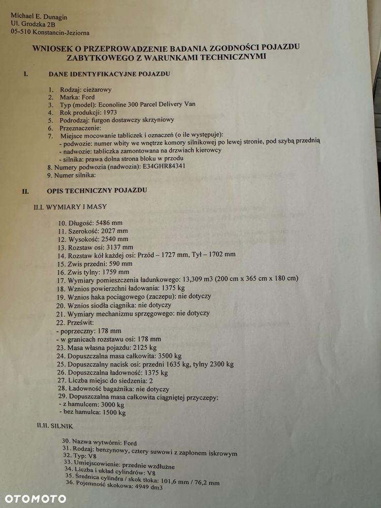 Ford ECONOLINE 300 V8 - 27