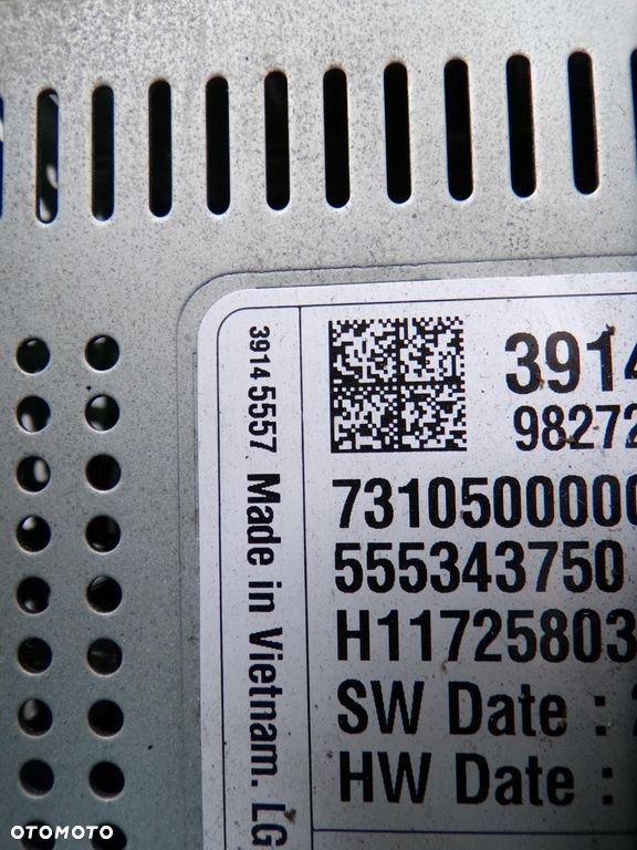 OPEL CROSSLAND X RADIO NAWIGACJA NAVI 39145557 - 6