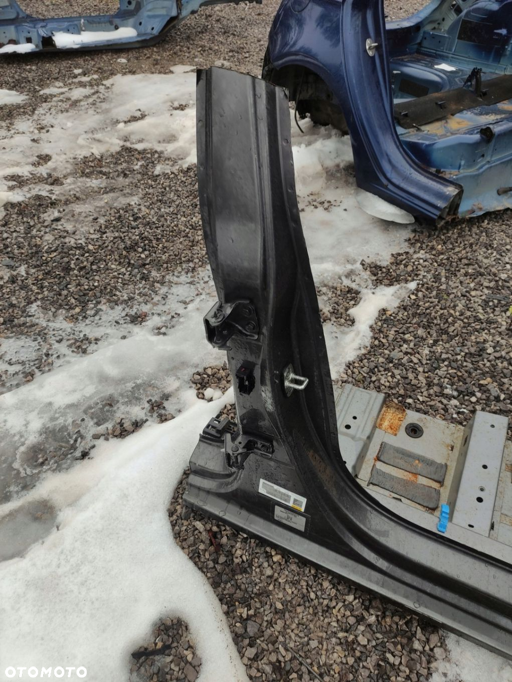 OPEL ASTRA L VI ĆWIARTKA PRAWA PRZEDNIA SŁUPEK A B PRÓG - 5