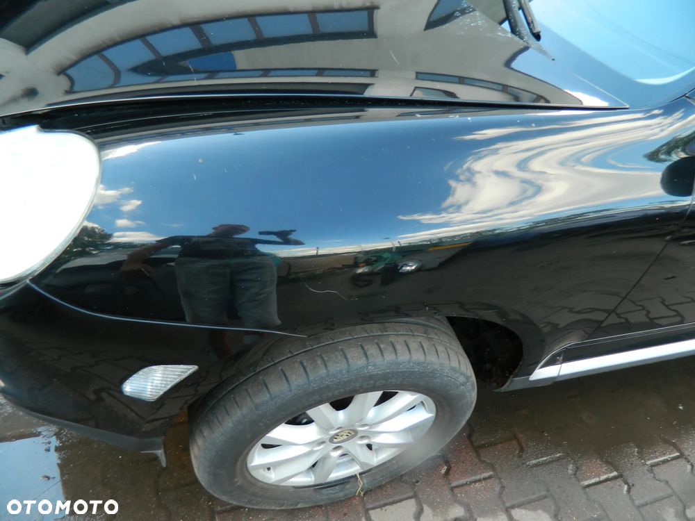 Porsche Cayenne I 3.2 Przód Kompletny Maska Zderzak Xenon Błotnik Pas Przedni - Czarny - 13
