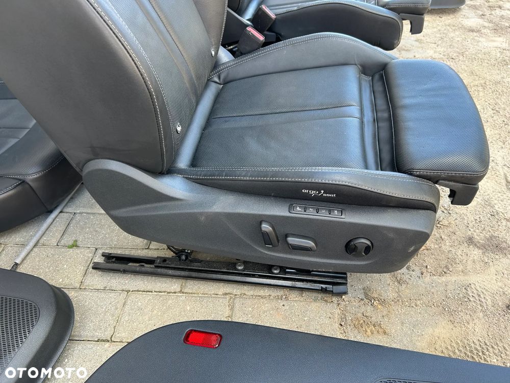 FOTELE KANAPA BOCZKI TUNEL SKODA OCTAVIA 4 IV SKÓRA KOMPLET - 12