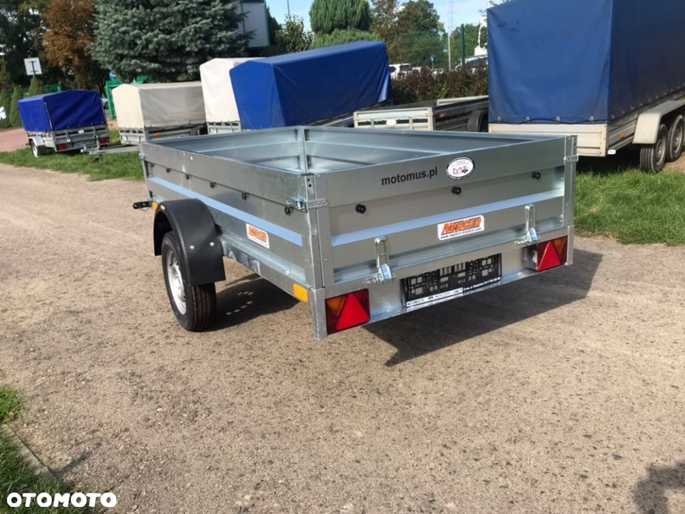Neptun Przyczepa Neptun 236x129x40cm WYSOKIE BURTY spawana rama Częstochowa MOTOMUS dostawa pod dom - 7