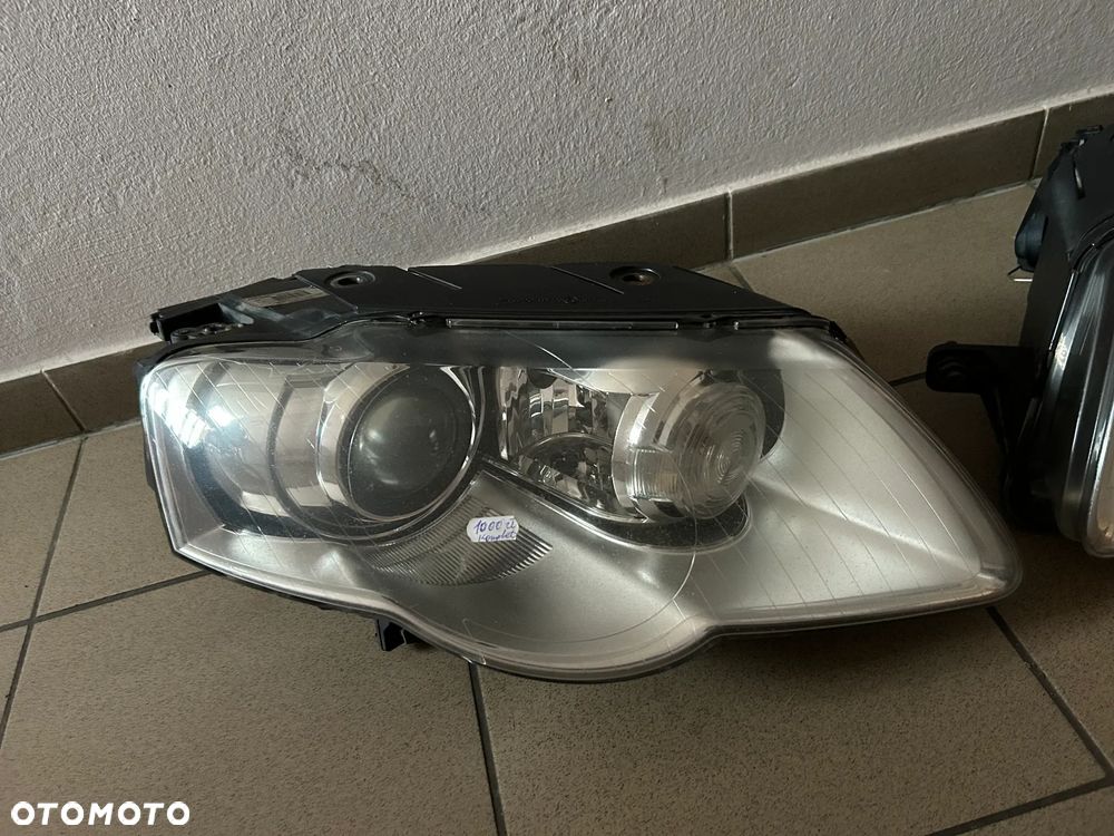 LAMPY PRZEDNIE LEWA BI-XENON SKRĘTNY VW PASSAT B6 3C0941751G - 3