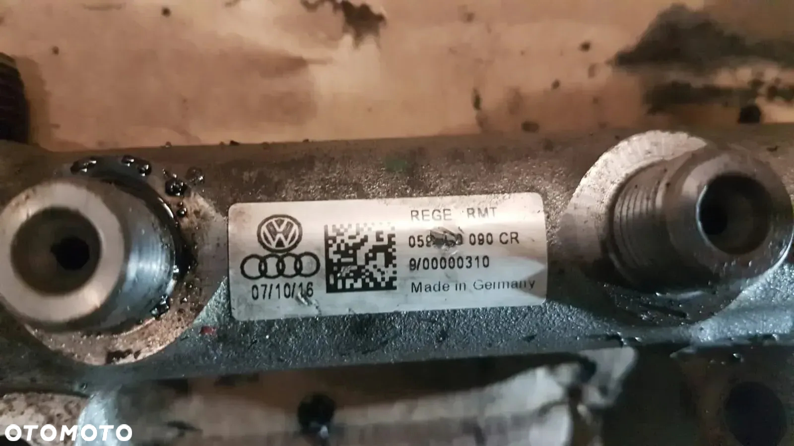 Audi C7 3.0 BiTurbo Listwa paliwa regulator 059130090CR 059130089BT  057130764AM - 3