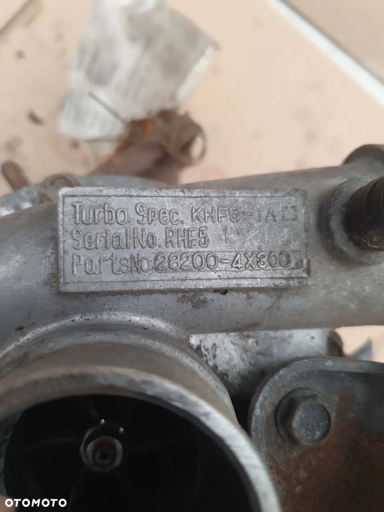 } Turbosprężarka turbina KIA Carnival I 2.9 CRDI 127 282004X300 28200-4X300 - 6