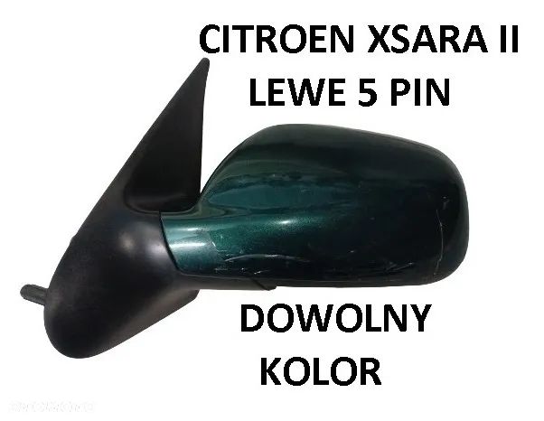 LUSTERKO CITROEN C1 C2 C3 C4 C5 Picasso Aircross Spacetorer C-Crosser C-Elysse Saxo Xsantia Zx Bx i inne - 17