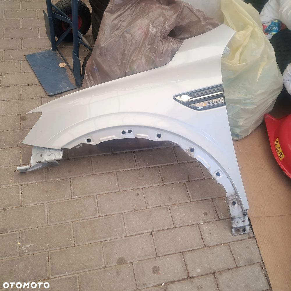 Błotnik Renault Rs-line arkana lewy biały perła white - 4