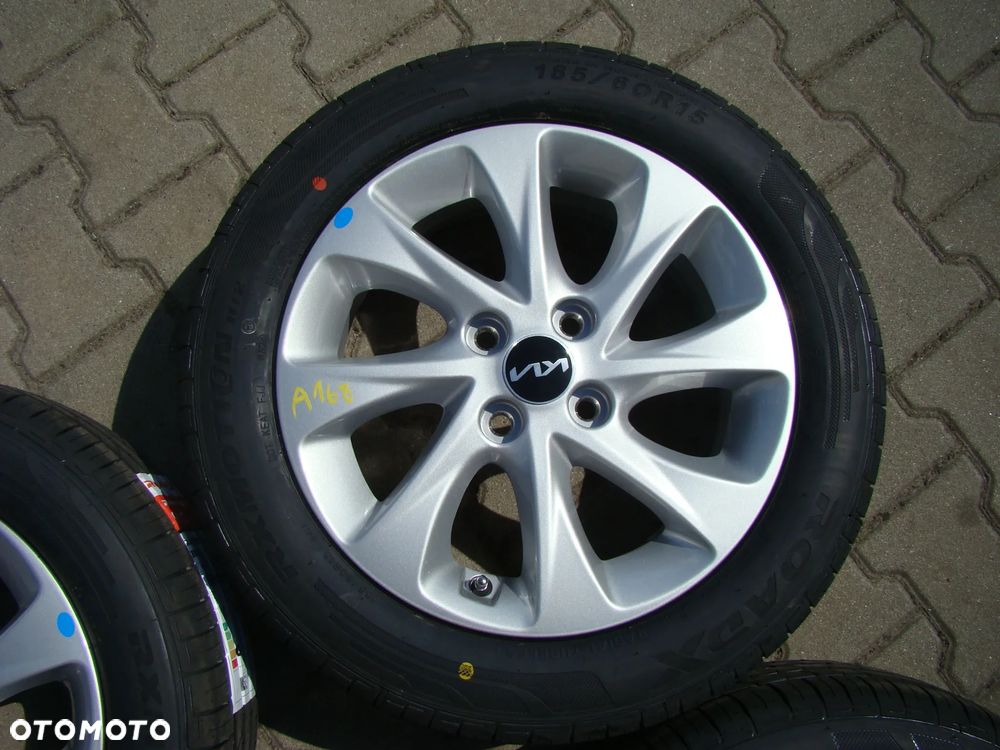 a168 4x100 Kia Rio Stonic 6Jx15 Lato niemontowane 185/60 R15 - 4