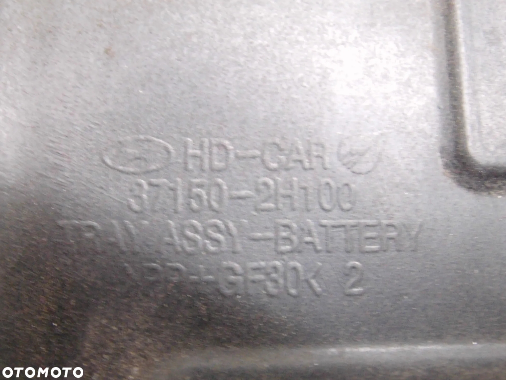 PODSTAWA AKUMULATORA 37150-2H100 HYUNDAI I30 I LIFT 1.4 1.6 16V ORYGINAŁ - 3