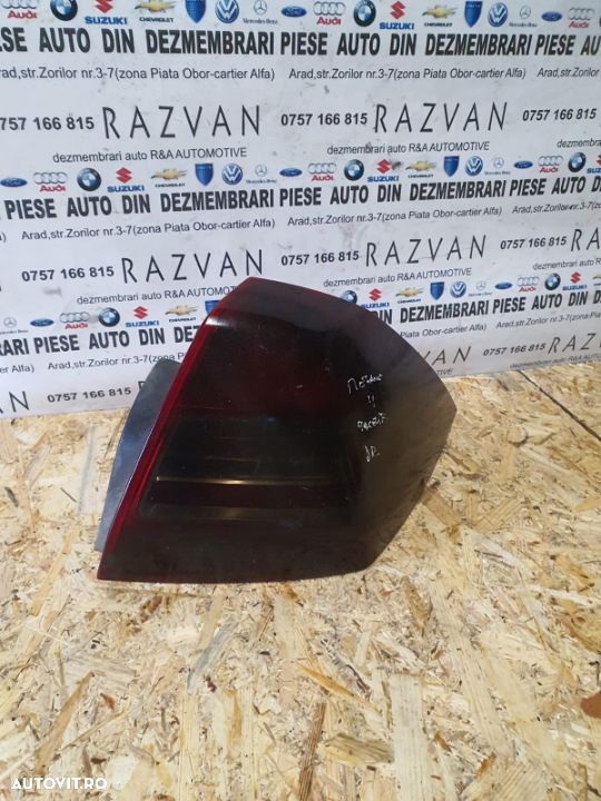 Lampa Stop Tripla Dreapta Renault Megane 2 Facelift Berlina Fumuriu - 2