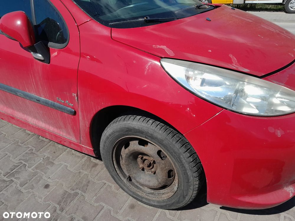 Błotnik przedni prawy PEUGEOT 207 06-09r. KKNB - 3
