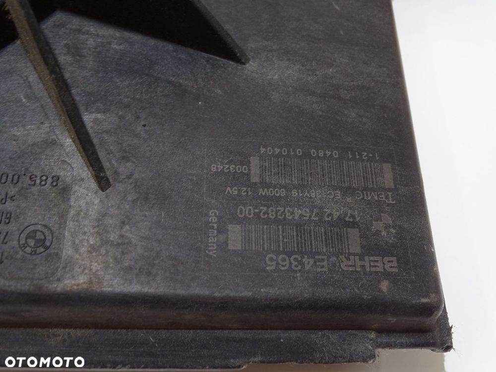 WENTYLATOR CHŁODNICY BMW E60 E61 N62B44A 6946638 7543282 (4642545) - 5