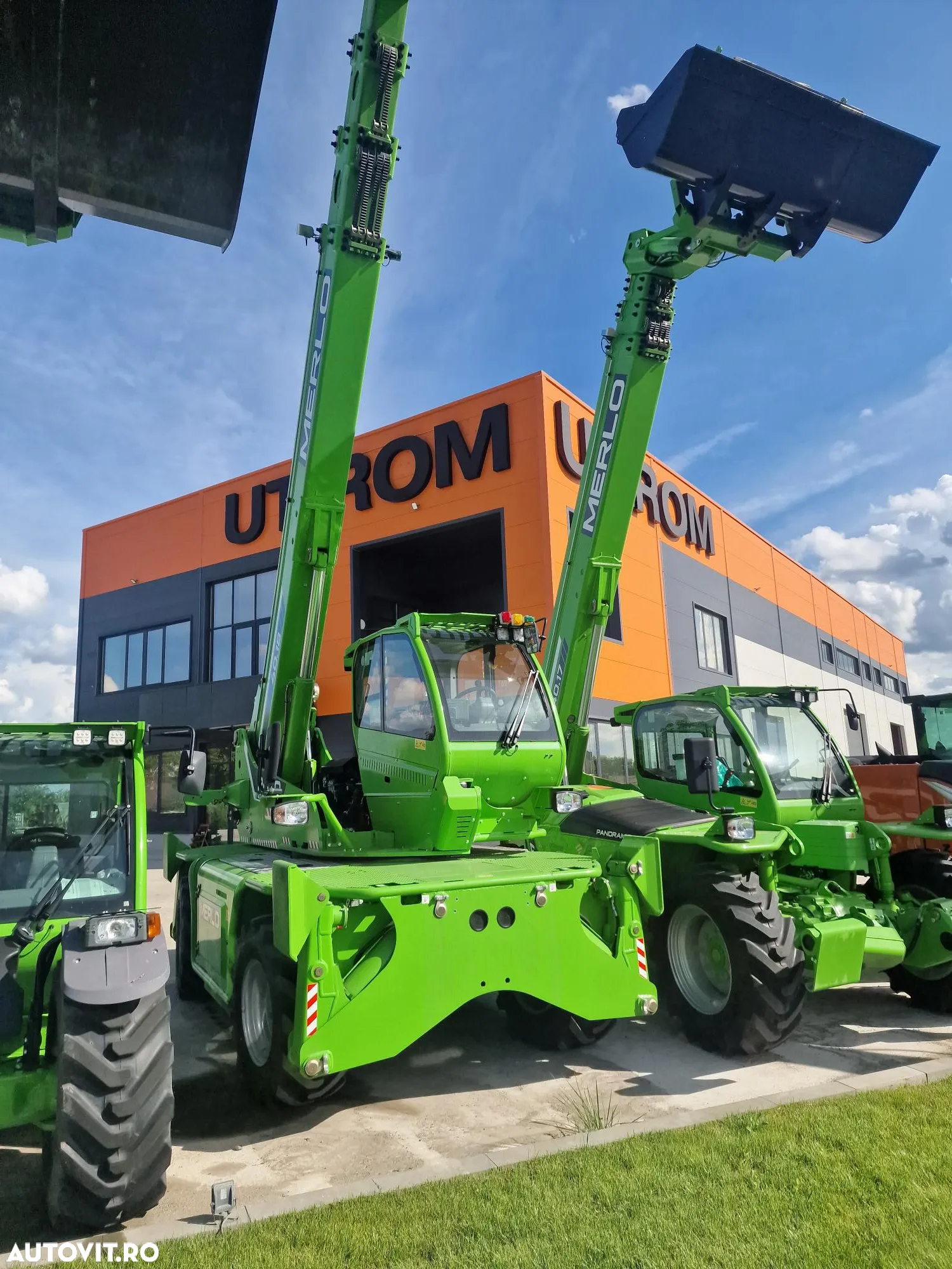 Merlo ROTO la 18m, Furci, cupa, AC, Cupla rapida, posibilitate leasing 5 ani, garantie 2 ani, nefolosit, produs in Italia-PROMOTIE 163.000 EUR+Tva - 31