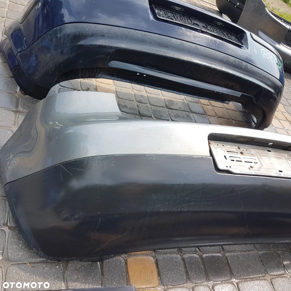 zderzak vw golf V golf V plus touran tył - 5