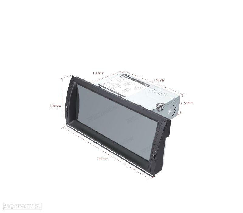 AUTO RADIO GPS ANDROID 13 PARA BMW X5 E53 99-03 10.25" - 5