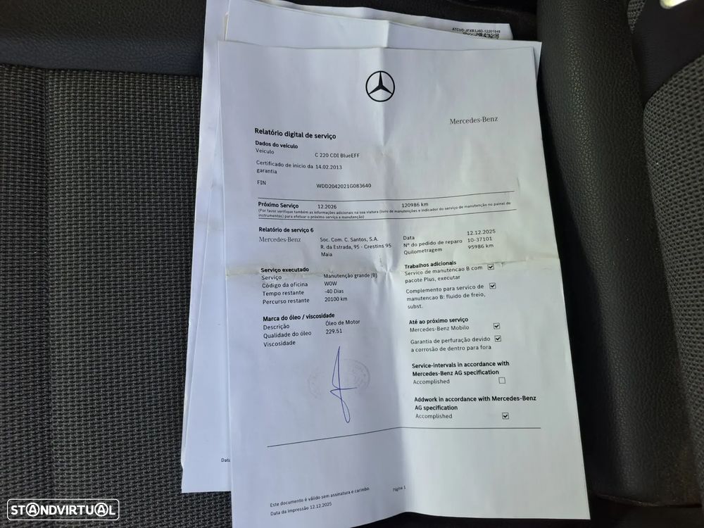 Mercedes-Benz C 220 Station CDI DPF (BlueEFFICIENCY) Avantgarde - 8