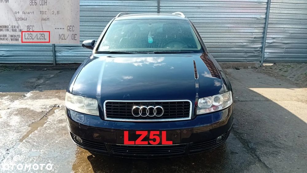 Tylko Części Audi A4 B6 2.5 TDI V6 BFC 120KW / 163KM automat kombi avant s line 00r–04r lakier LZ5L - 1