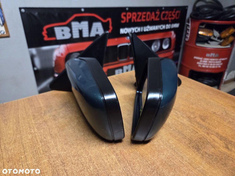 BMW E36 Lusterko Lusterka Prawe Lewe Farngruen Komplet Ładny Stan - 2