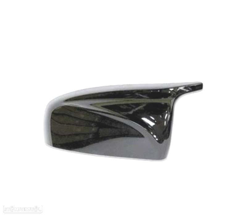 CAPAS DE ESPELHOS RETROVISORES BMW E70 E71 07-12 LOOK M4 PRETO BRILLANTE - 2