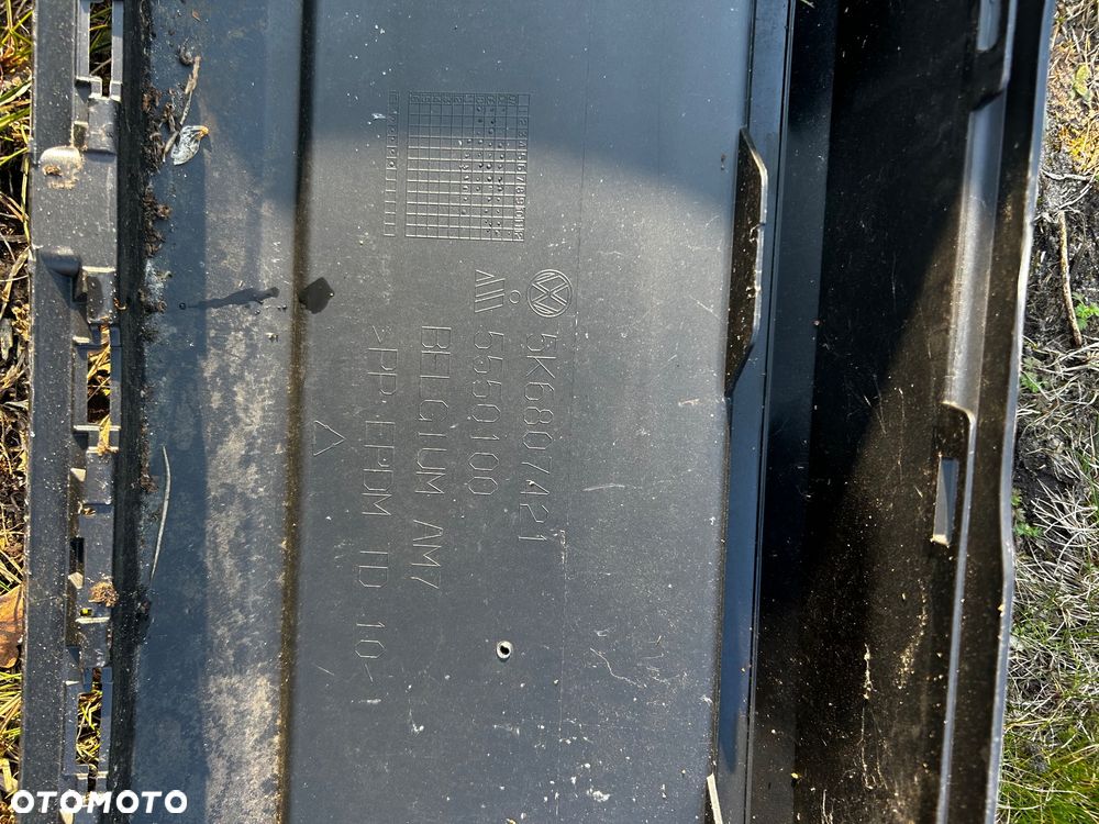 ZDERZAK TYŁ TYLNY VOLKSWAGEN GOLF 6 VI HB 5K6807421 - 5