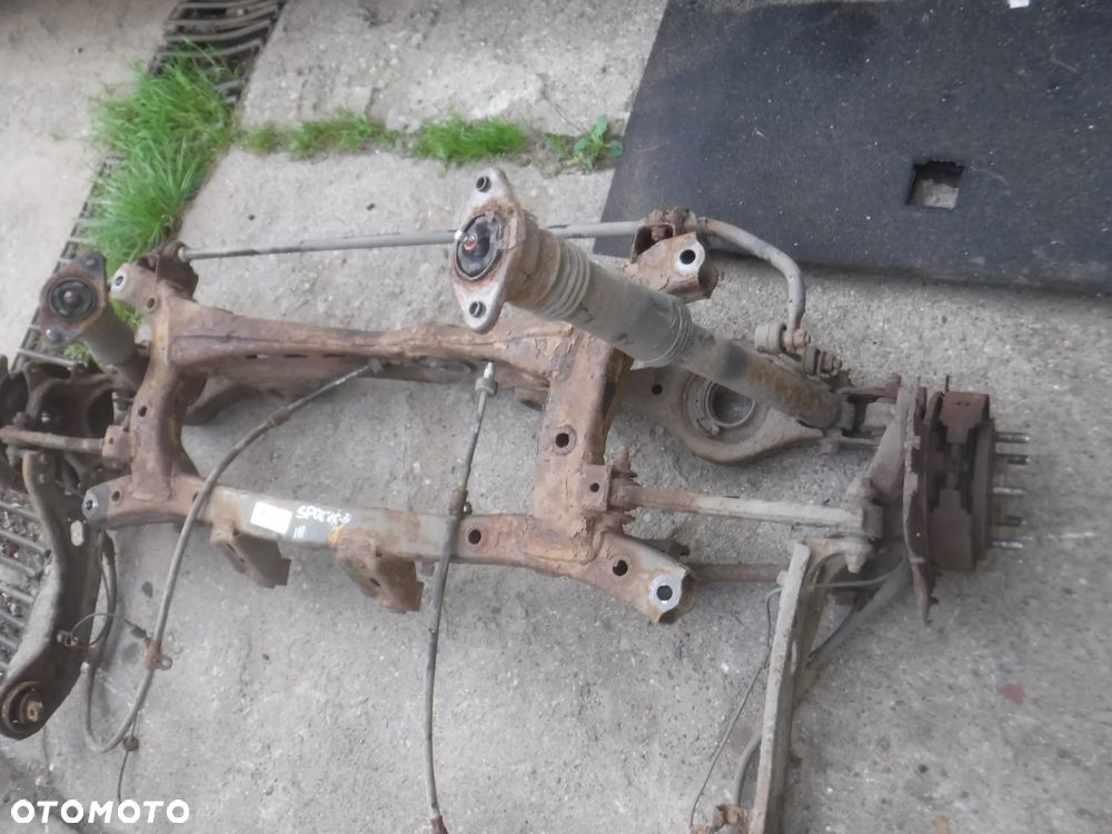 Kia Sportage III Hyundai IX35 4x4 4WD zawieszenie belka wozek os tyl zwrotnice kolyska 55405-2S110 - 3