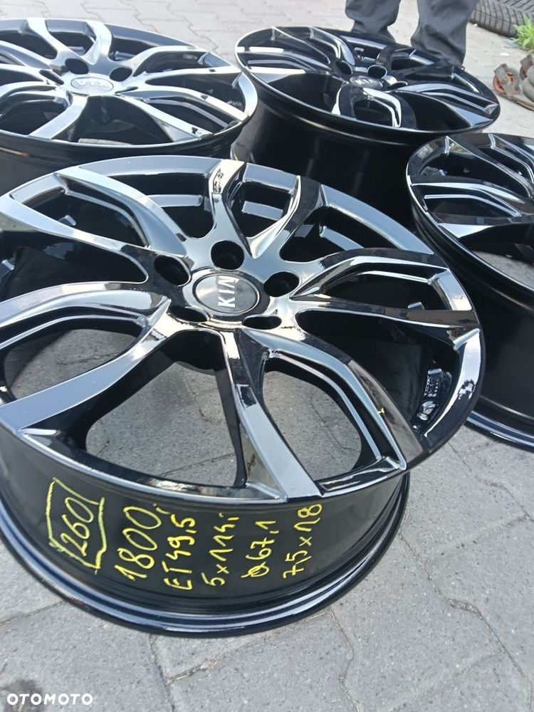 Felgi aluminiowe 5x114,3 et49,5 7,5x18 Kia Hyundai mazda - 2