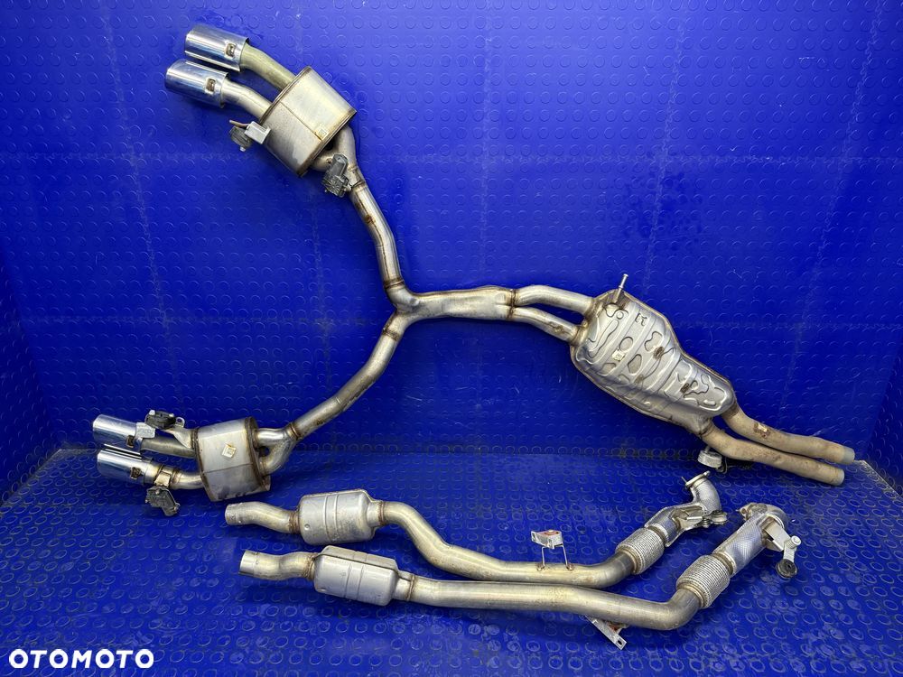 WYDECH tłumik aktywny AUDI A5 S5 F5 B9 3.0 TFSI rura wydechowa OEM 8W0253611B - 1