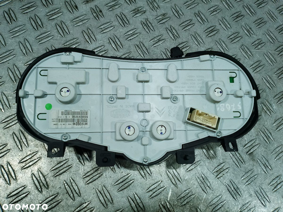 LICZNIK PEUGEOT 206 PLUS 9673799280 1.1 - 4