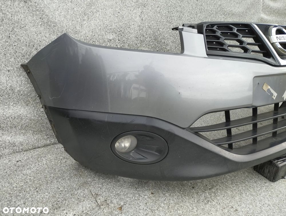 Nissan Qashqai I Lift J10 09-13r zderzak przód przedni Grill - 2