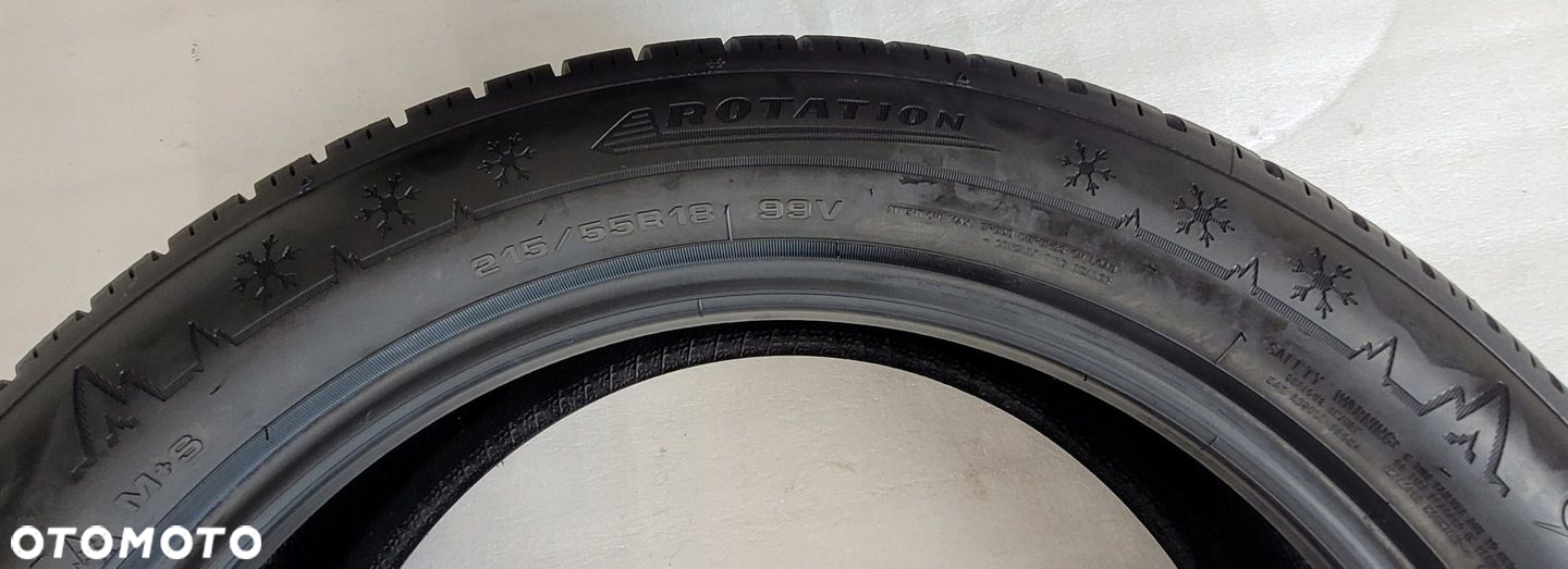 4x NOWE OPONY DUNLOP WINTER SPORT 5 SUV MS 215/55R18 215 55 R18 99V 2023 - 12