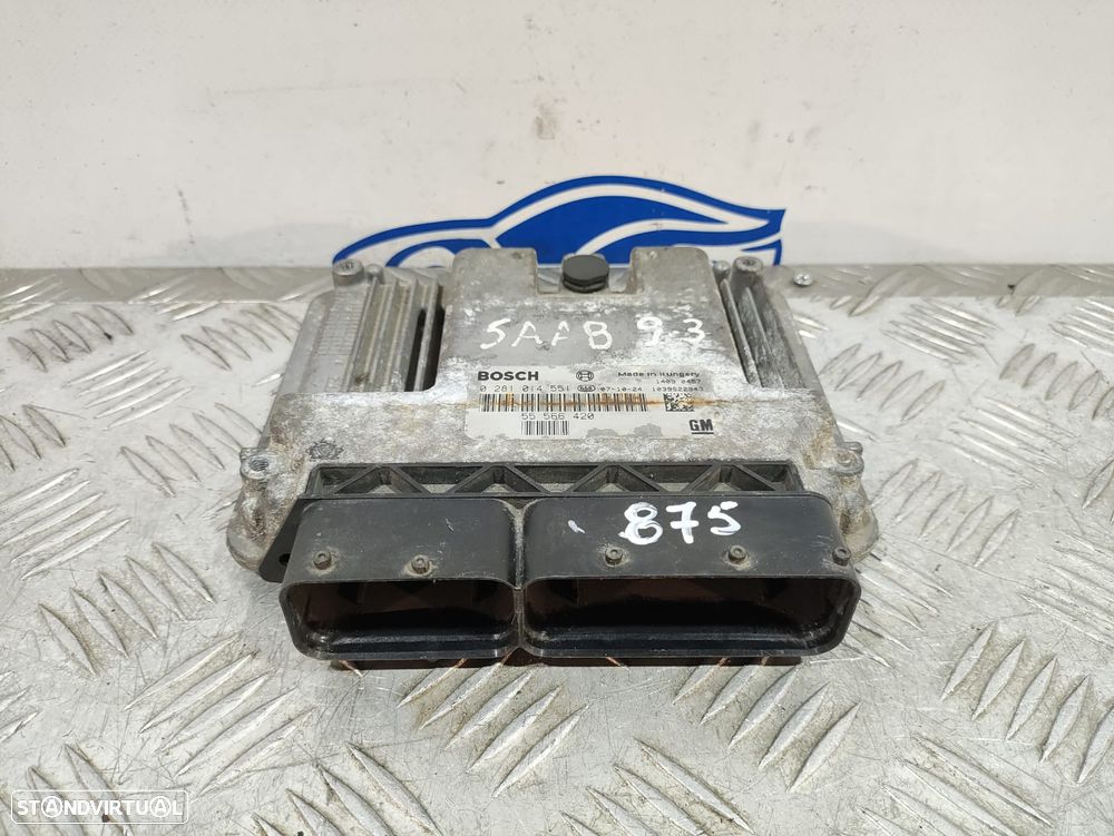 Centralina Motor Original Bosch Opel 1.9 TiD 150cv Z19DTH 0281014551 55566420 - 2