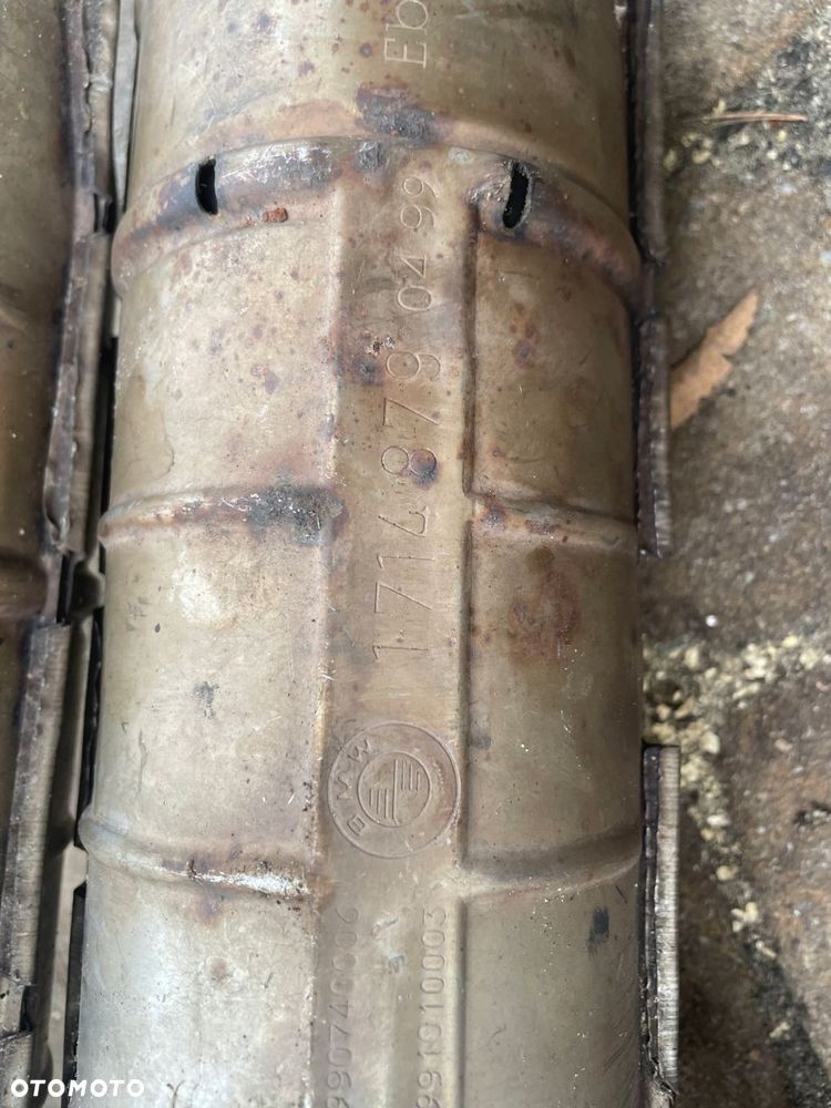 portki tłumik środkowy katalizator wydwch bmw e39 2.8 i - 6